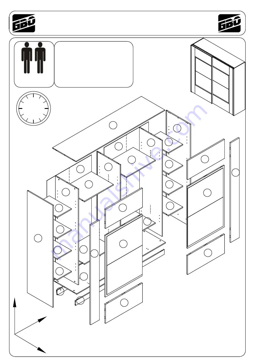 gbo Evita Assembly Instructions Manual Download Page 1