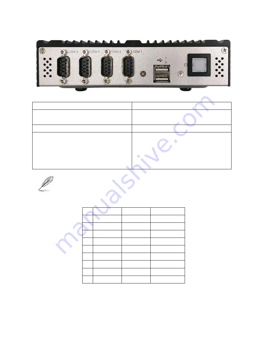 Gbord EBC-310L Series User Manual Download Page 9