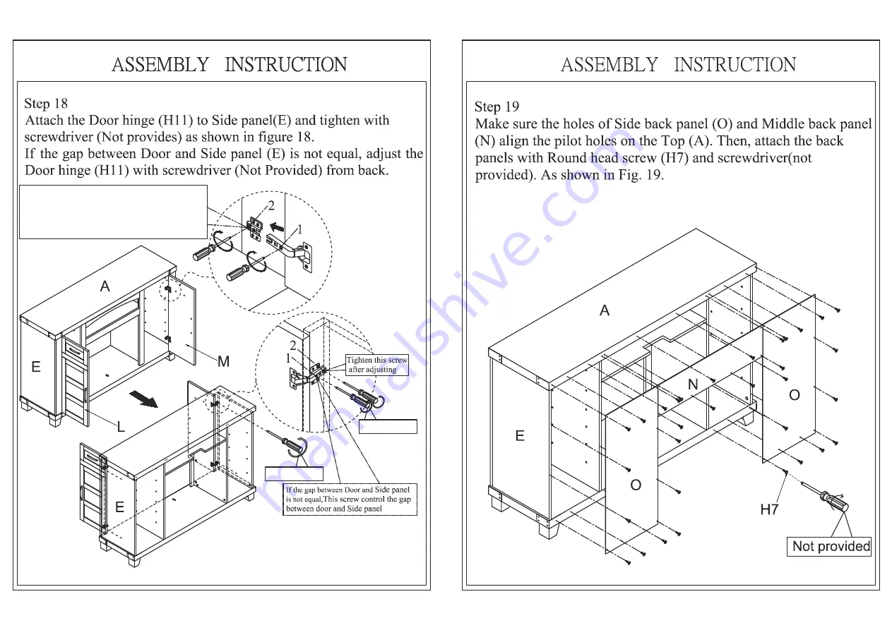 GBT 810392479 Assembly Instruction Sheet Download Page 12