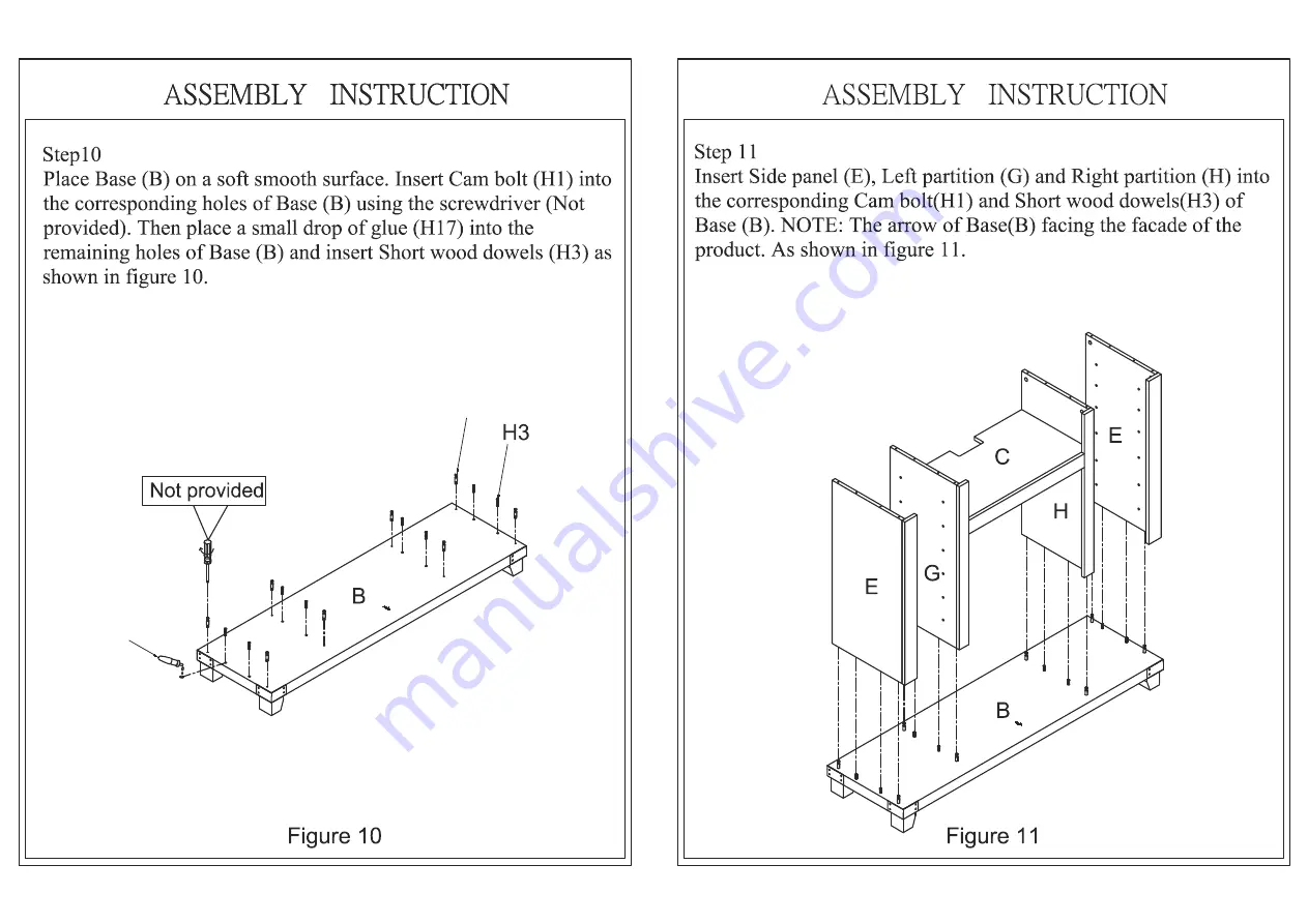 GBT FP-P-1826 Assembly Instruction Sheet Download Page 8