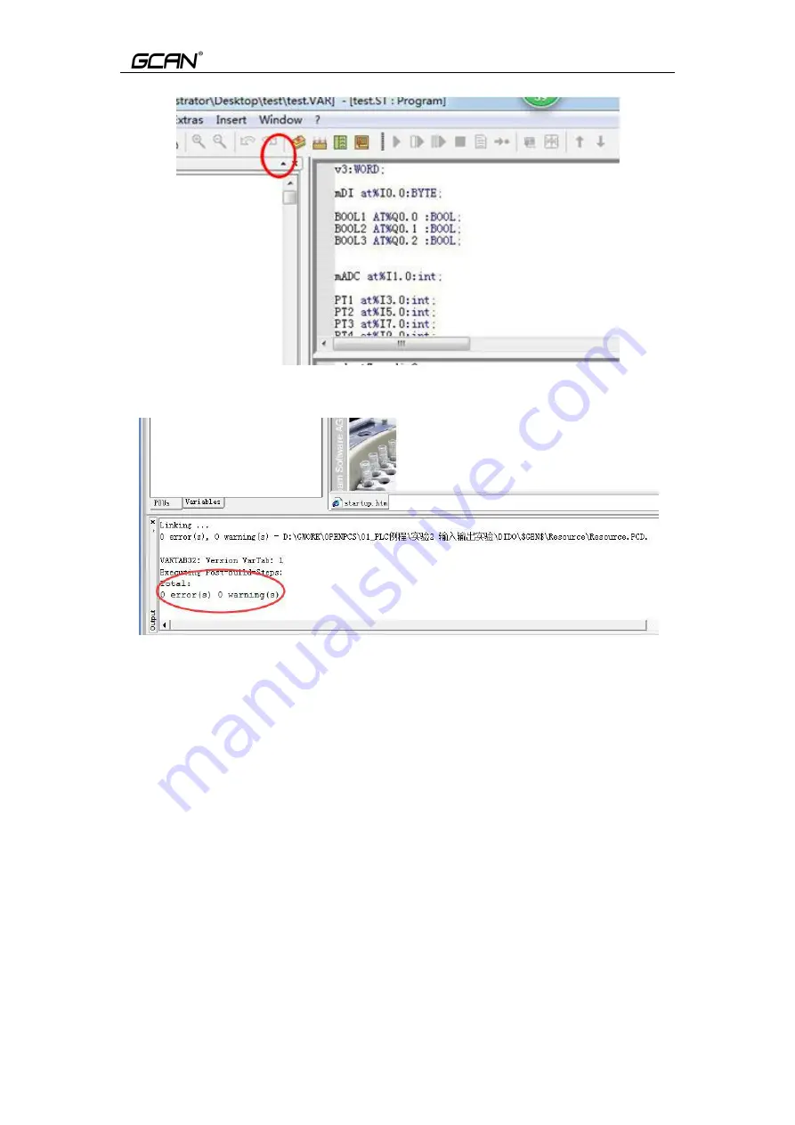 GCAN GCAN-PLC-400 Скачать руководство пользователя страница 25