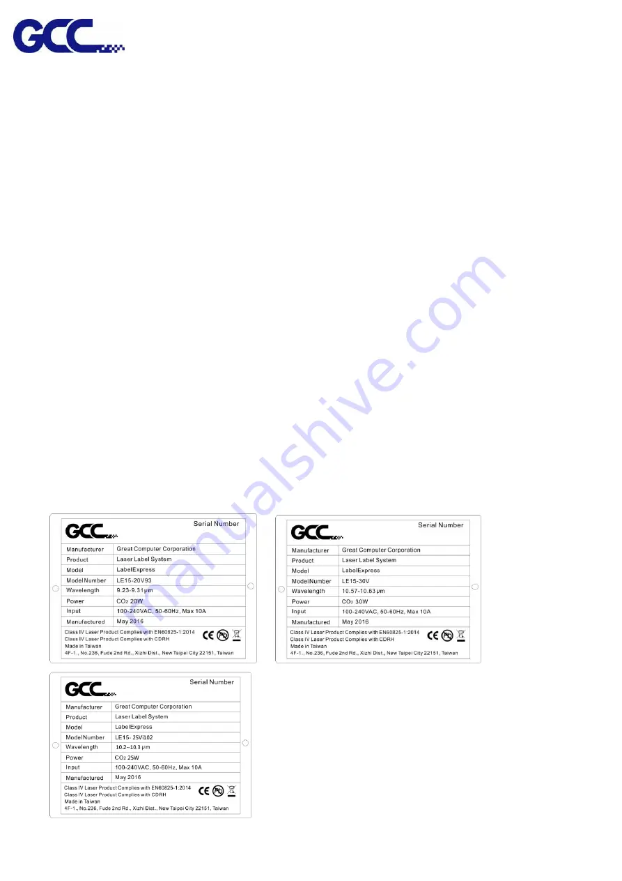 GCC Technologies DecalExpress User Manual Download Page 9