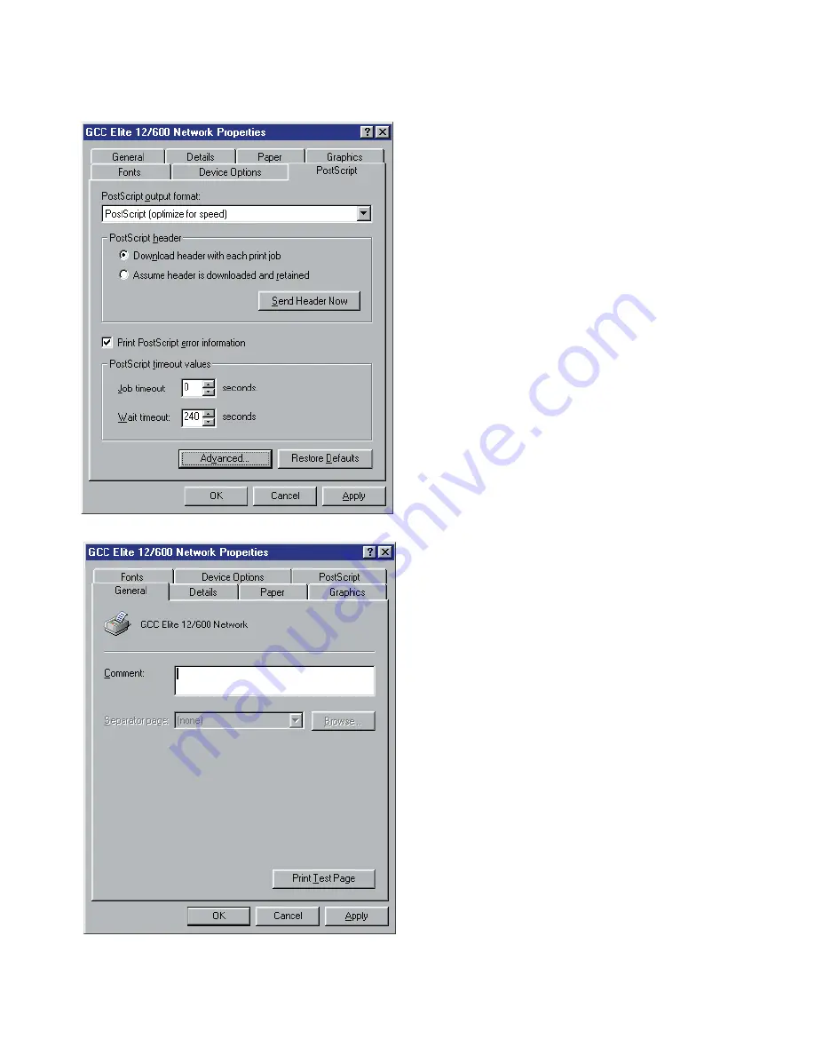 GCC Technologies Elite 12/1200 N Скачать руководство пользователя страница 61