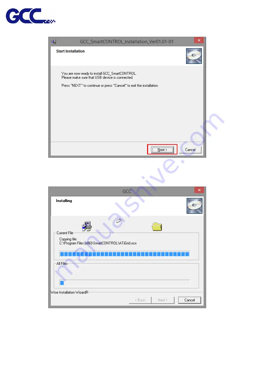 GCC Technologies LabelExpress User Manual Download Page 56