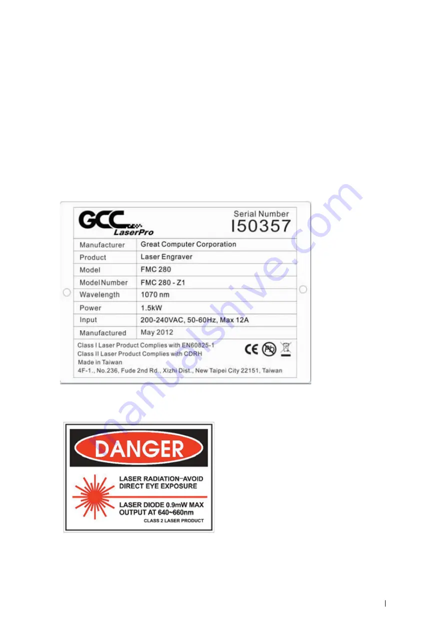 GCC Technologies LaserPro FMC280 User Manual Download Page 7