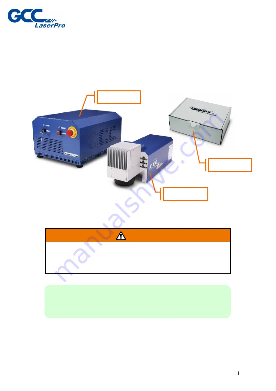 GCC Technologies LaserPro StellarMark IFII Series User Manual Download Page 17