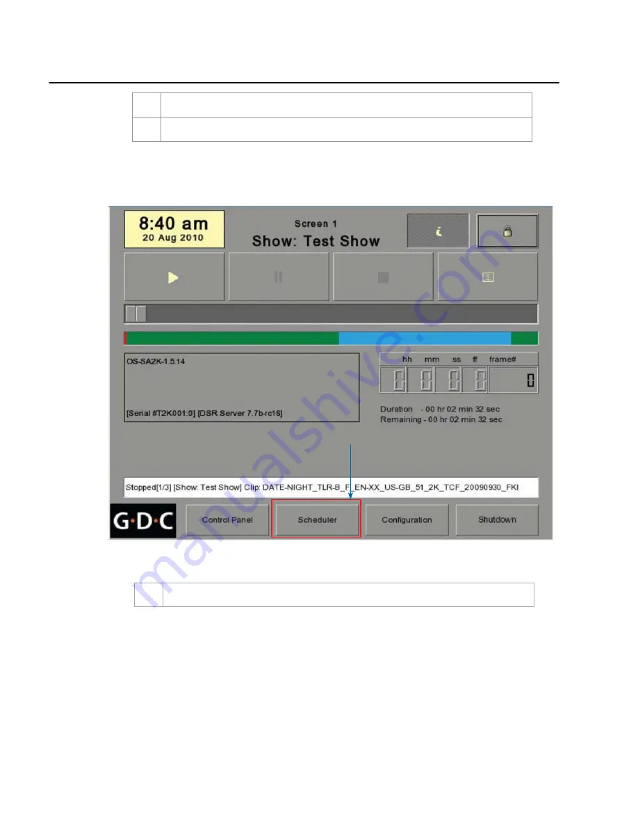 GDC SX-2001A SERIES User Manual Download Page 22