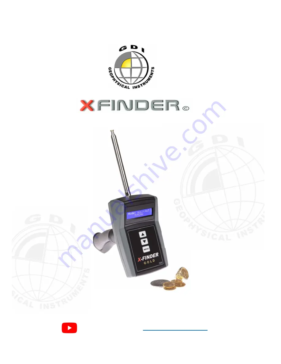 GDI GOLD X-FINDER Скачать руководство пользователя страница 1