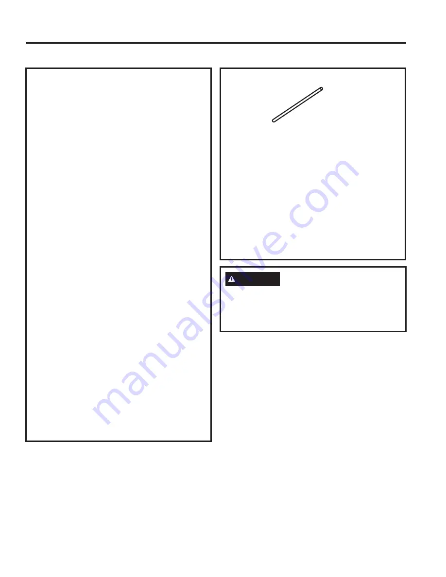 GE 18, 19 Owner'S Manual & Installation Instructions Download Page 35