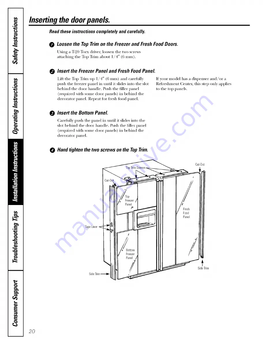 GE 21 Owner'S Manual And Installation Download Page 19