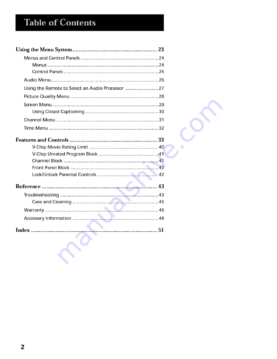 GE 27GT530YX51 User Manual Download Page 4