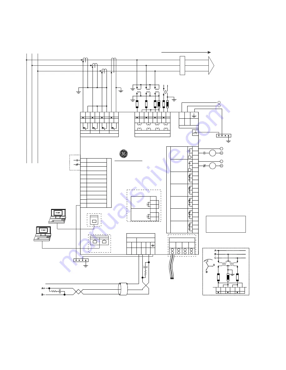 GE 350-A9 Quick Start Manual Download Page 54