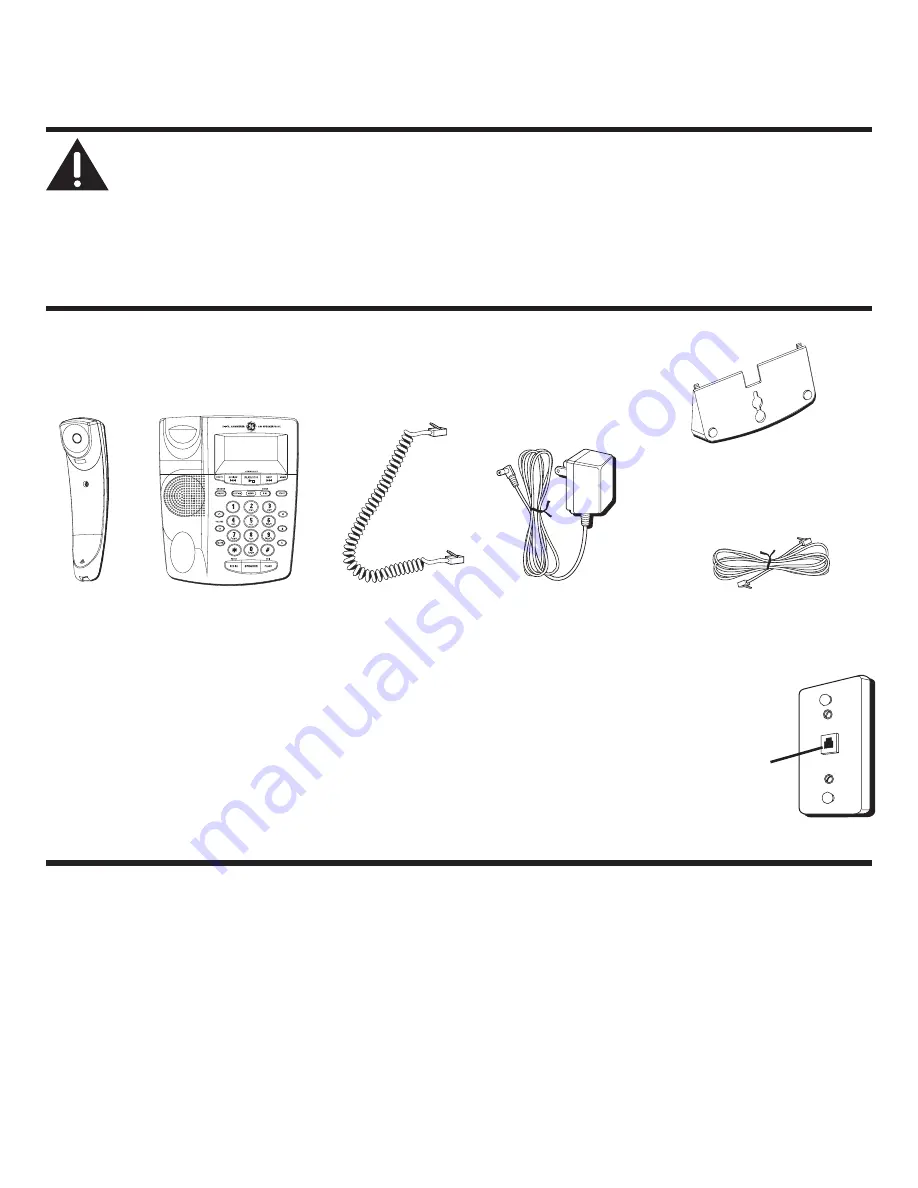 GE 55927740 User Manual Download Page 6