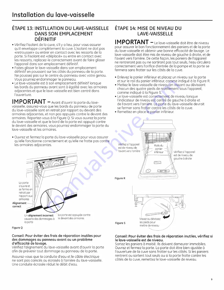 GE ADT521PGF4WS Installation Instructions Manual Download Page 25