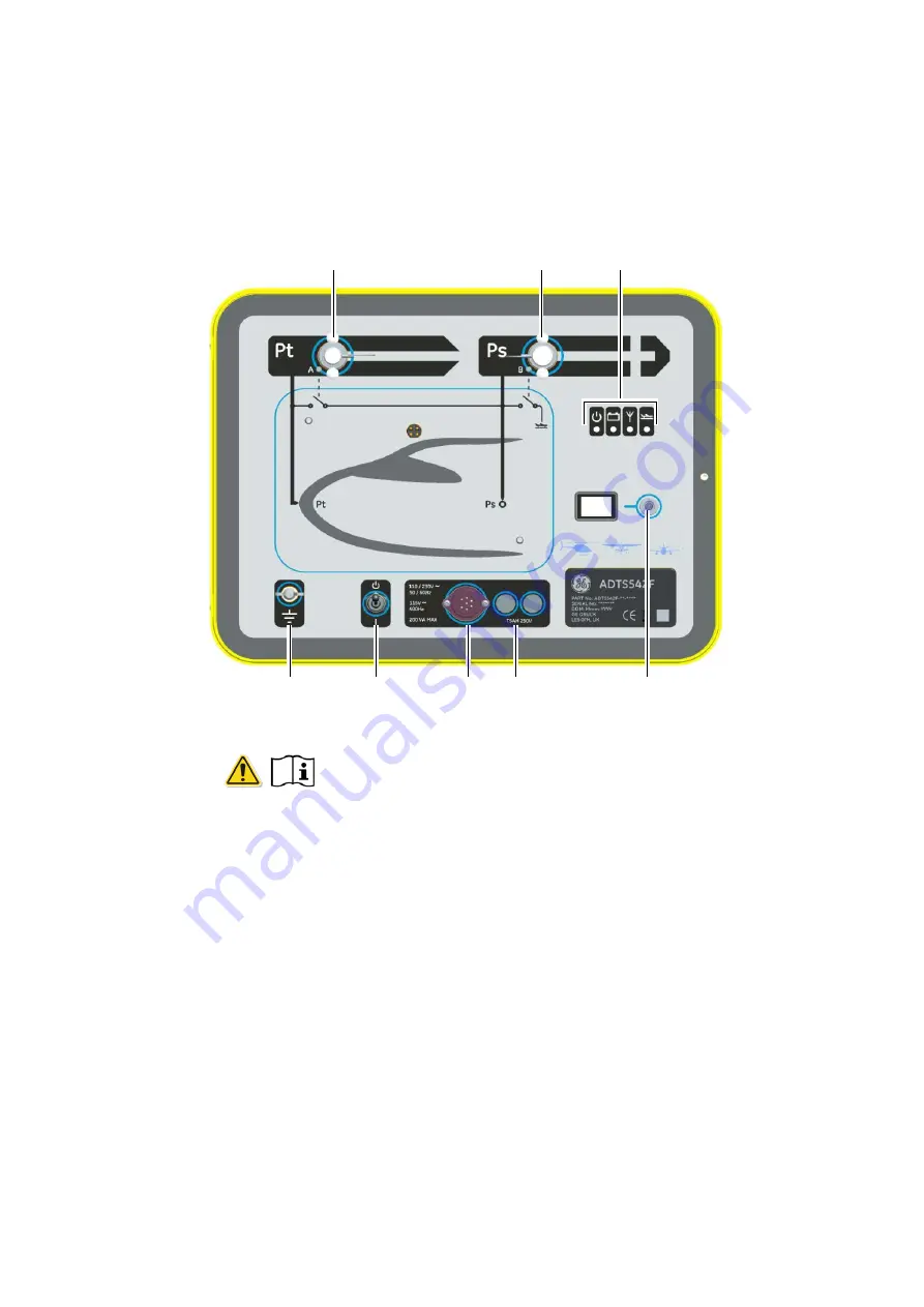 GE ADTS552F Safety And Installation Manual Download Page 102