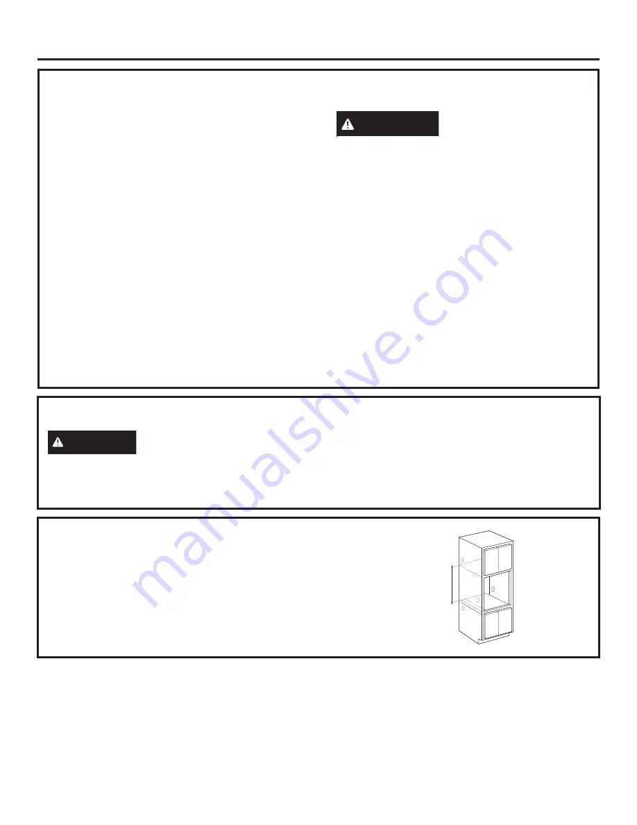 GE Advantium CSB923P2NS1 Installation Instructions Manual Download Page 4