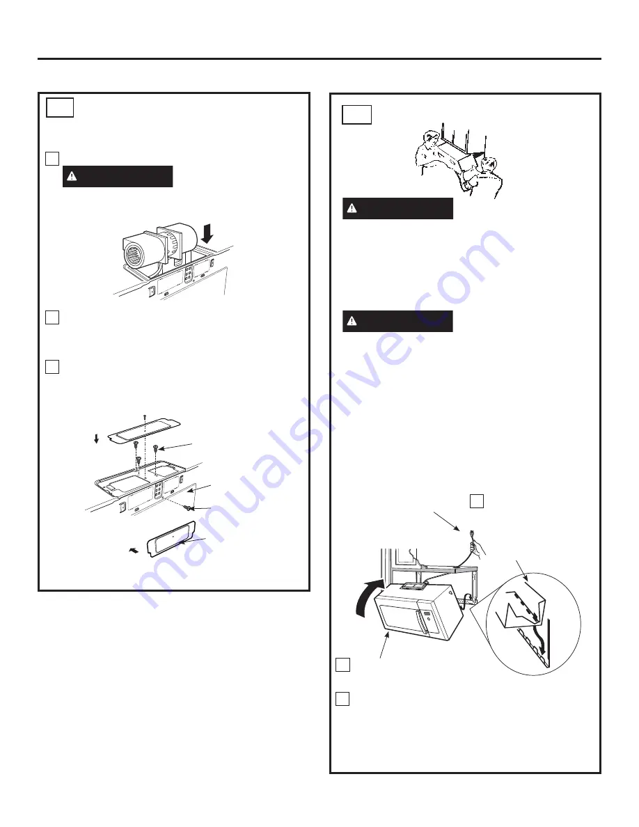 GE Advantium Series PSA9120 Installation Instructions Manual Download Page 45