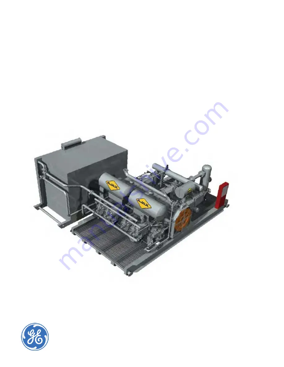 GE Ajax DPC 2804 LE Operation & Maintenance Manual Download Page 1