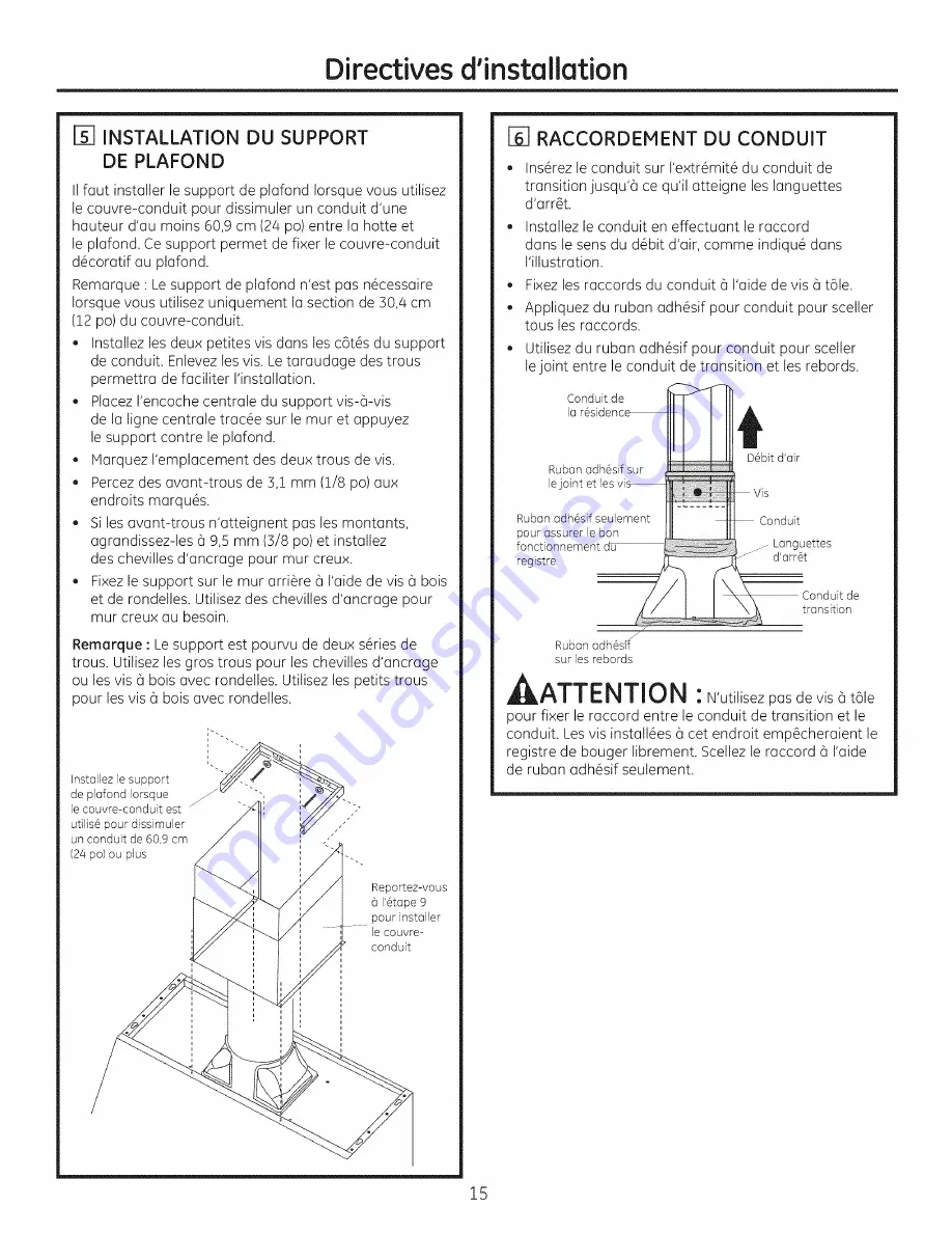 GE Appliances JV936 Owner'S Manual And Installation Instructions Download Page 37