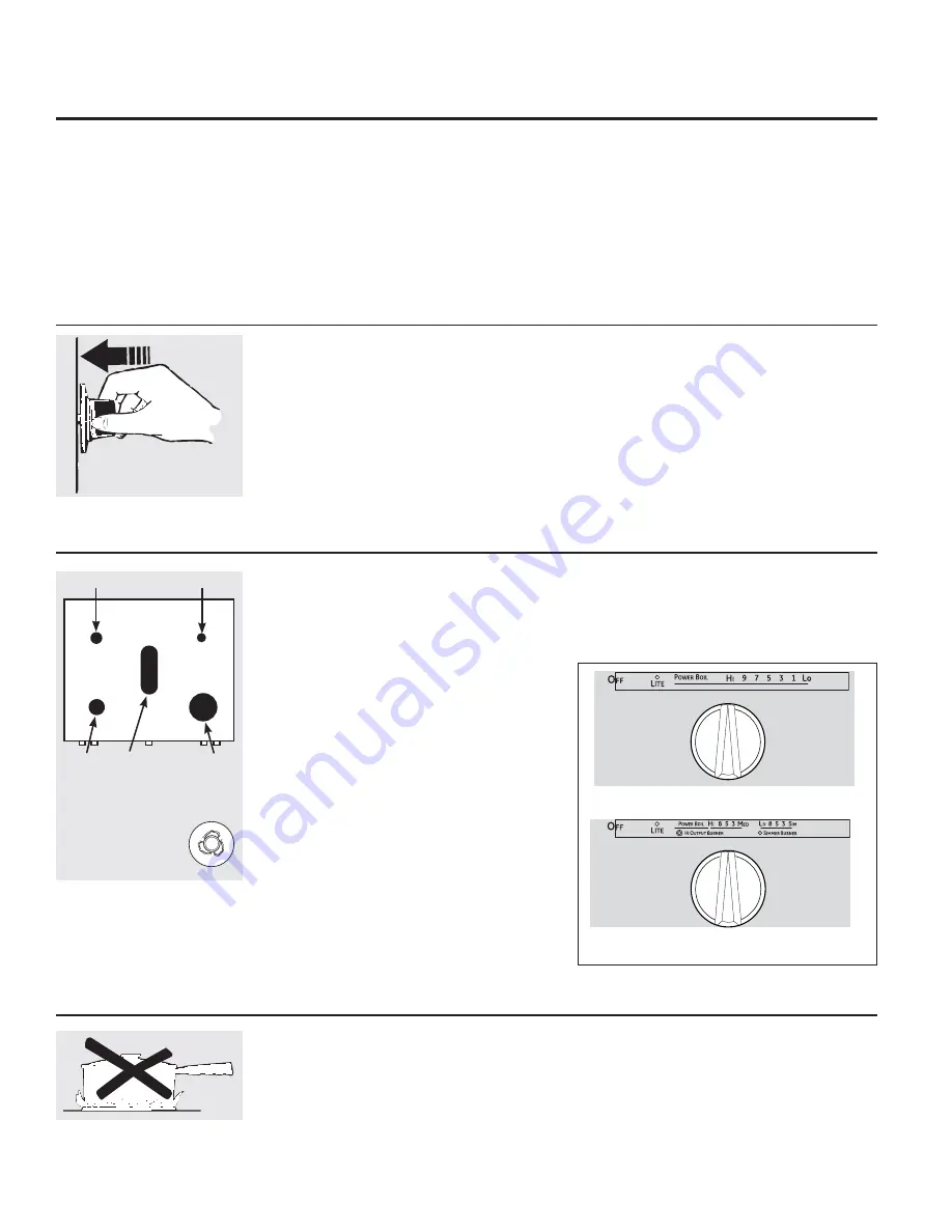 GE Appliances P2B930 Owner'S Manual & Installation Instructions Download Page 8