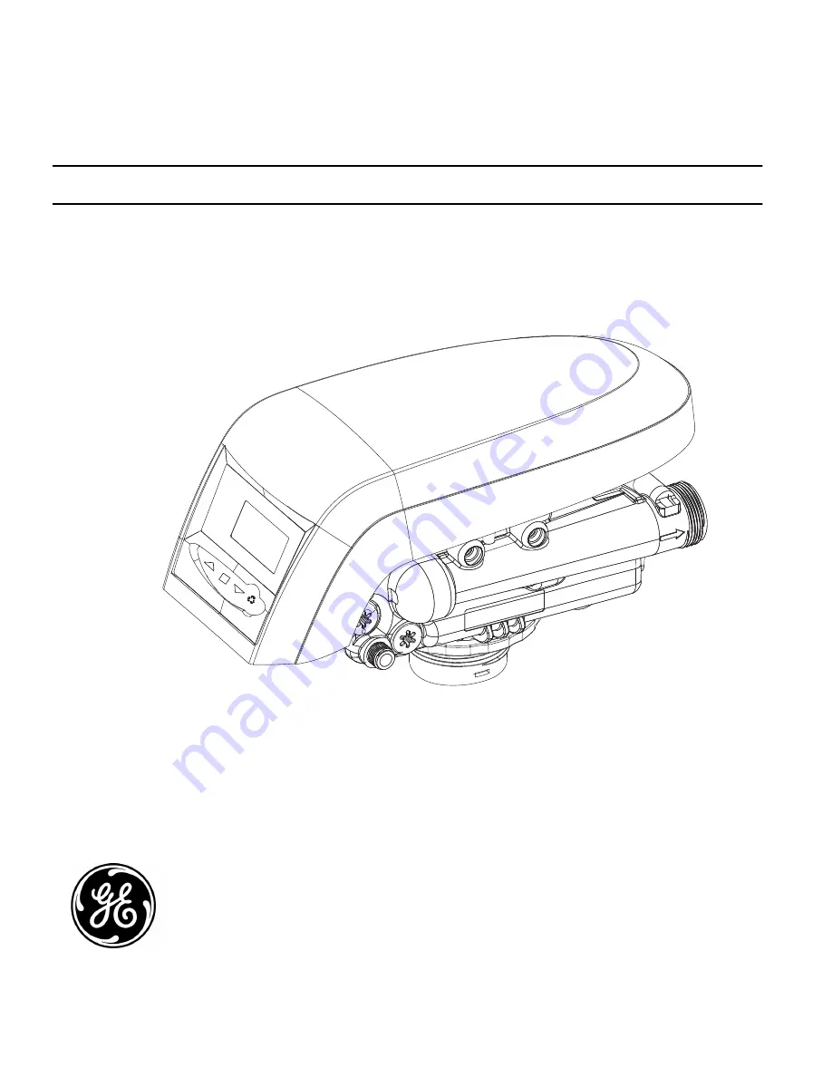 GE AvantaPure Professional Series Operation Manual Download Page 1