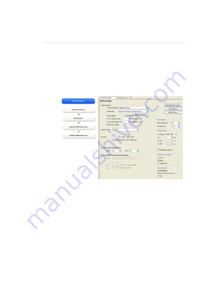 GE AxiChrom 50 Operating Instructions Manual Download Page 86