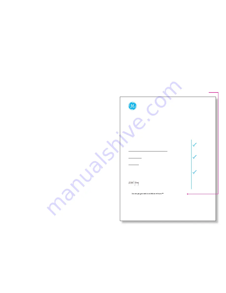 GE Brand Expression Guidelines Direct Response Download Page 51