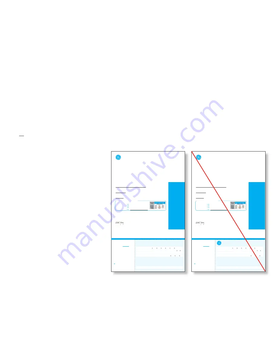 GE Brand Expression Guidelines Direct Response Download Page 91