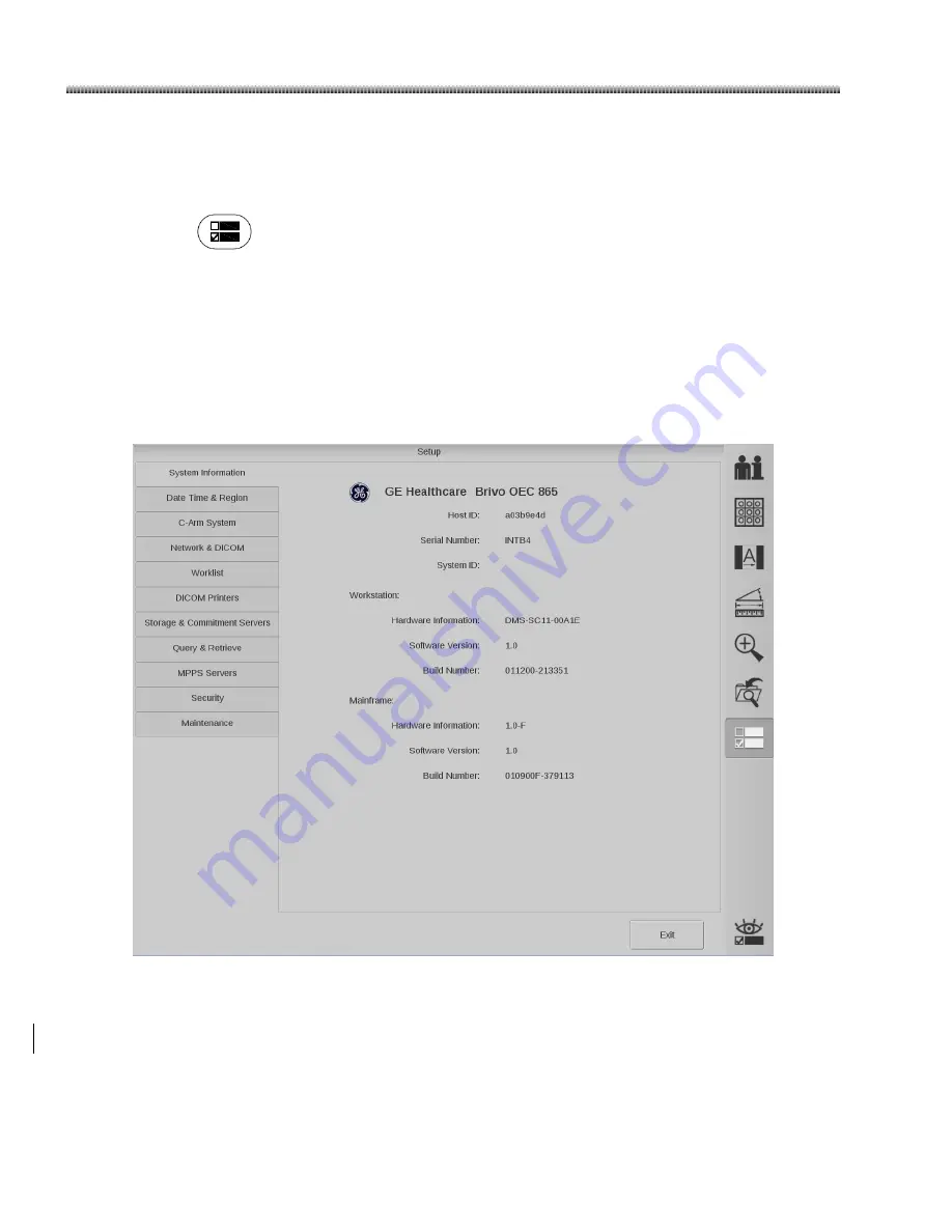 GE Brivo OEC 715 Operator'S Manual Download Page 143