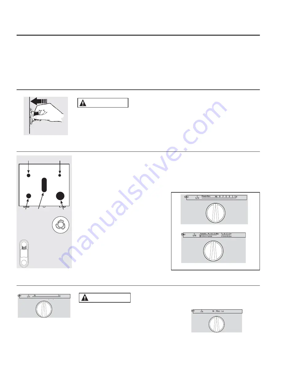 GE CGS985SETSS Owner'S Manual & Installation Instructions Download Page 6