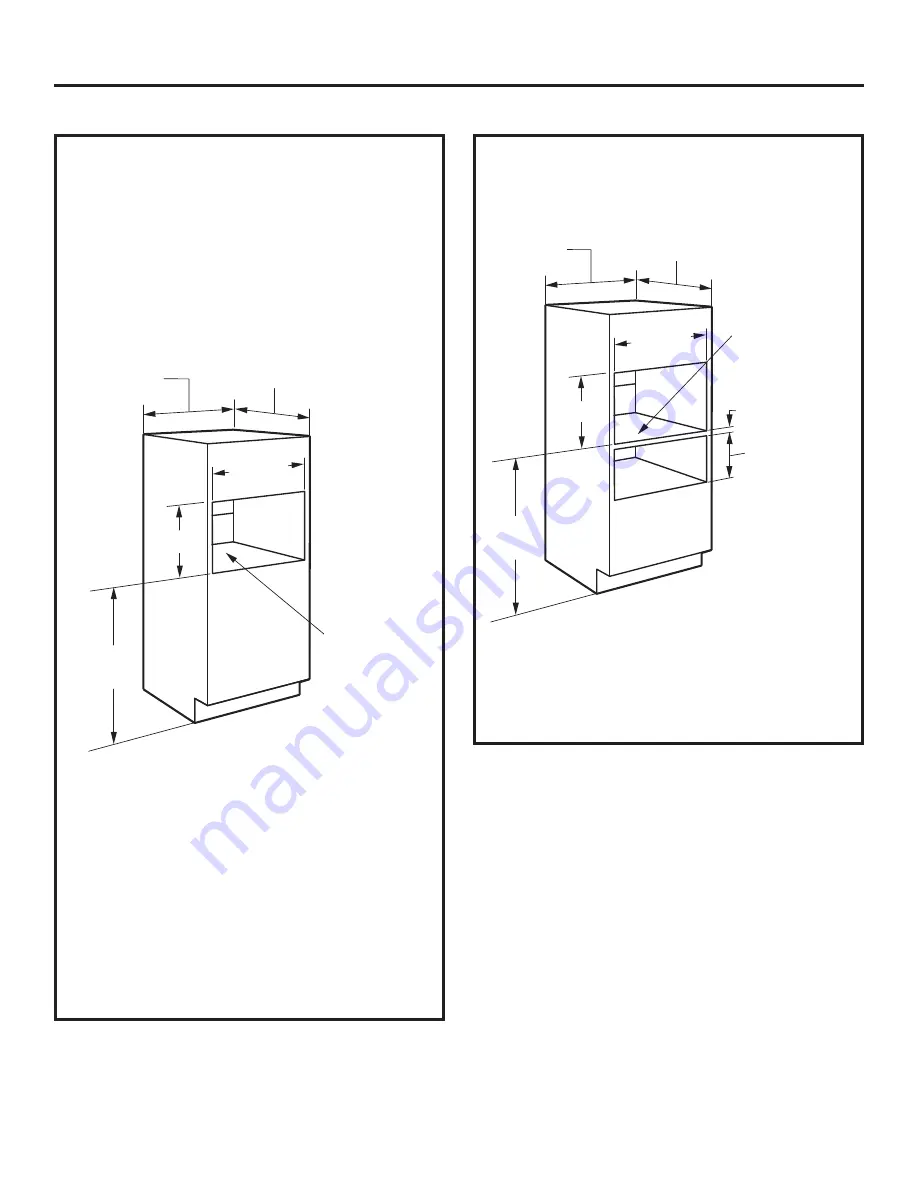 GE CWB7030 Installation Instructions Manual Download Page 5