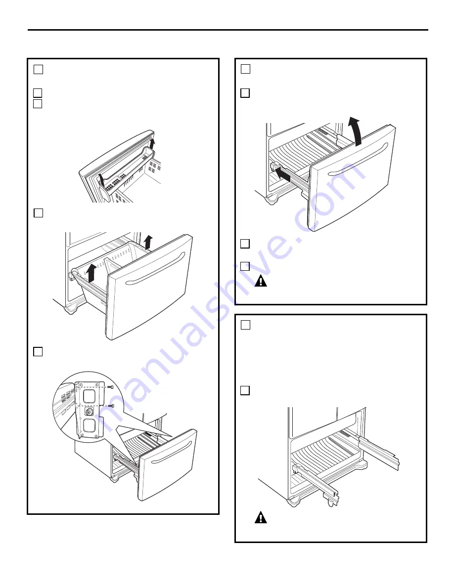 GE ENERGY STAR GFSF6KEX Owner'S Manual & Installation Instructions Download Page 55