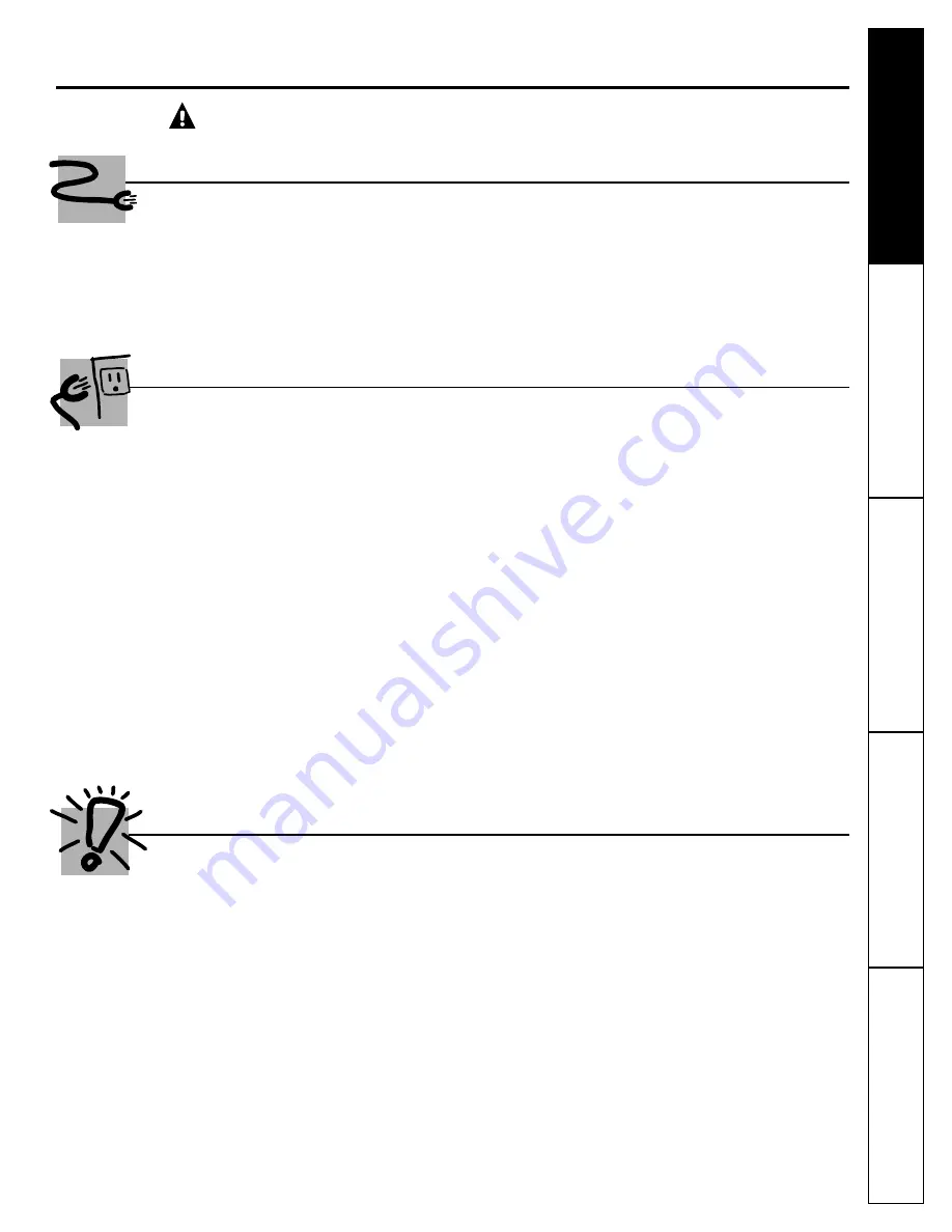 GE FUF12 Owner'S Manual & Installation Instructions Download Page 27