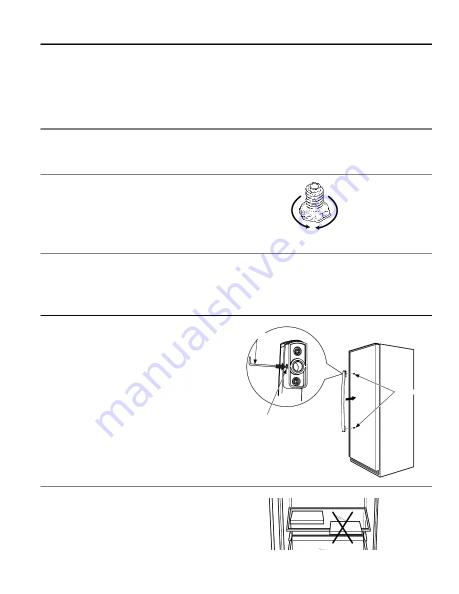 GE FUF14 Owner'S Manual And Installation Instructions Download Page 12