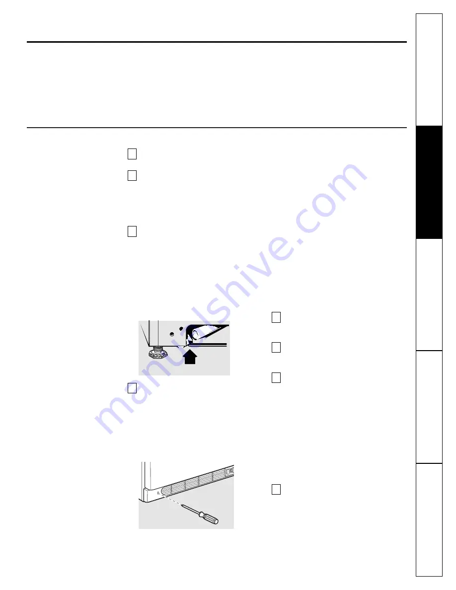 GE FUM14 Owner'S Manual & Installation Instructions Download Page 25