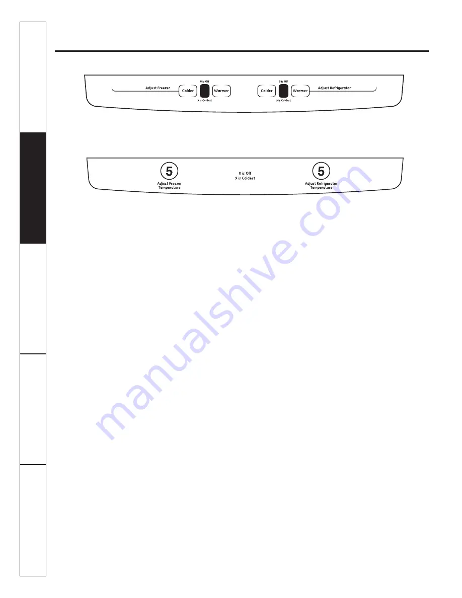 GE GBSC0HBX Owner'S Manual And Installation Instructions Download Page 4