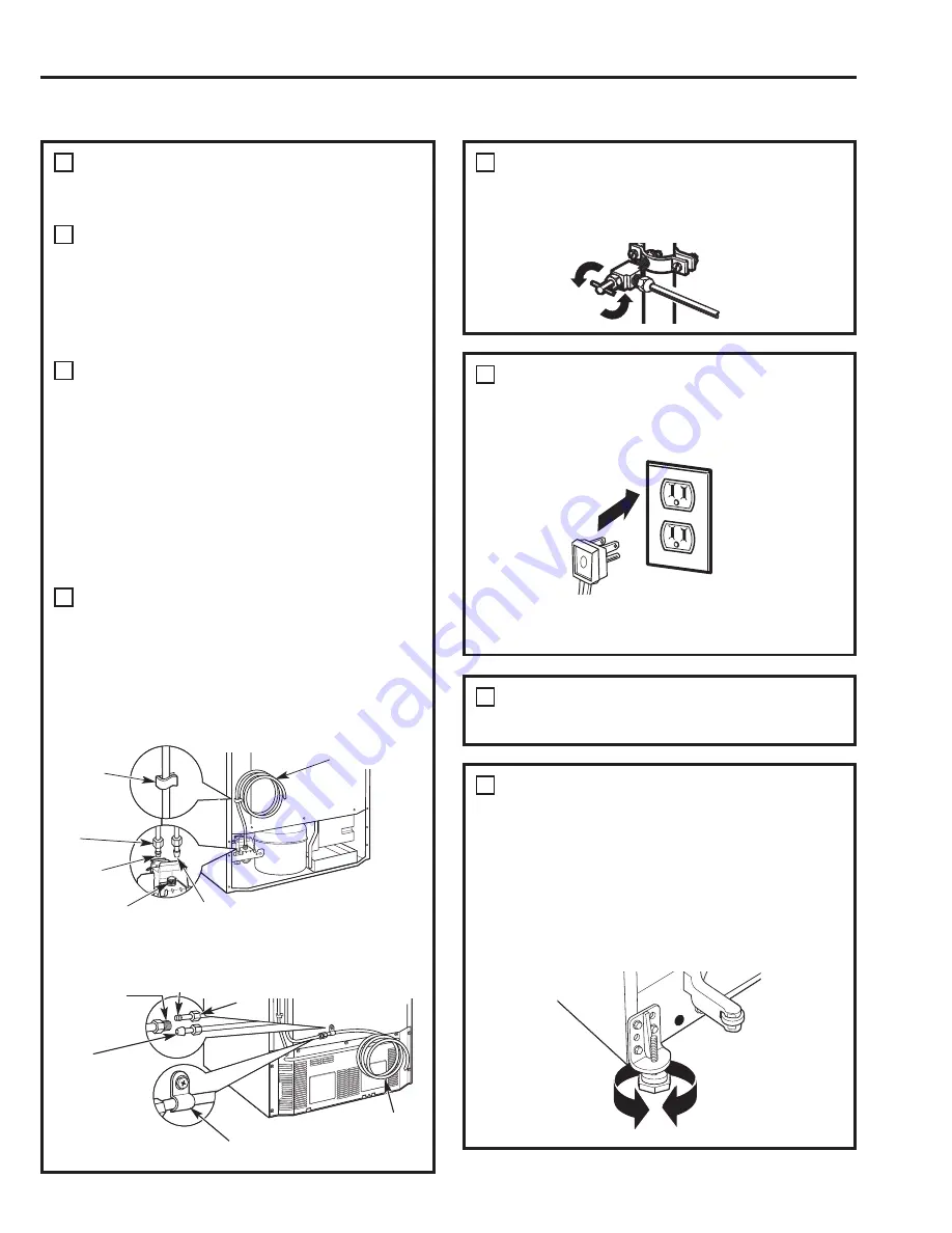 GE GBSC0HBX Owner'S Manual And Installation Instructions Download Page 16