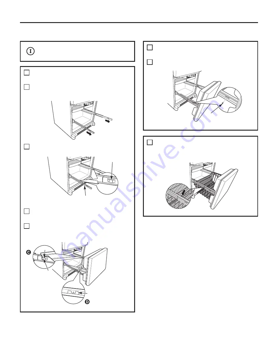 GE GBSC0HBX Owner'S Manual And Installation Instructions Download Page 21