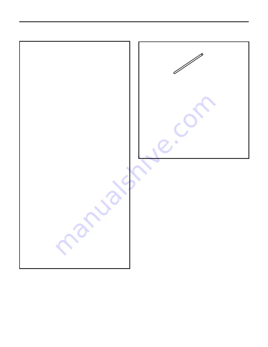 GE GBSC0HBX Owner'S Manual And Installation Instructions Download Page 28