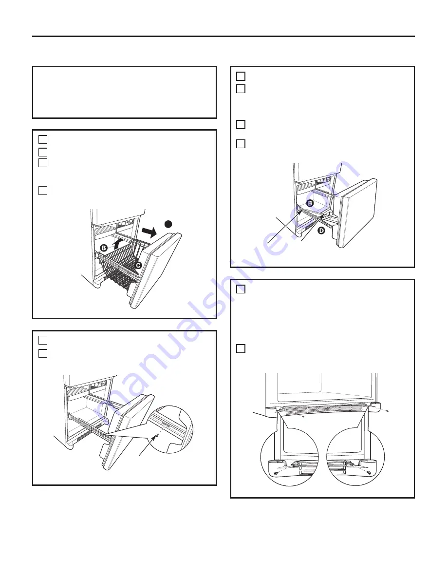 GE GBSC0HBX Owner'S Manual And Installation Instructions Download Page 100