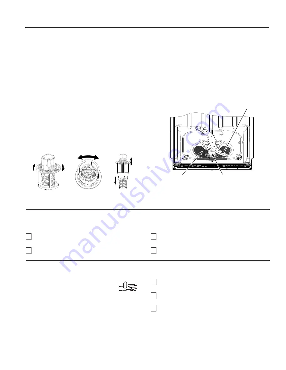 GE GD 535 Series Owner'S Manual Download Page 42