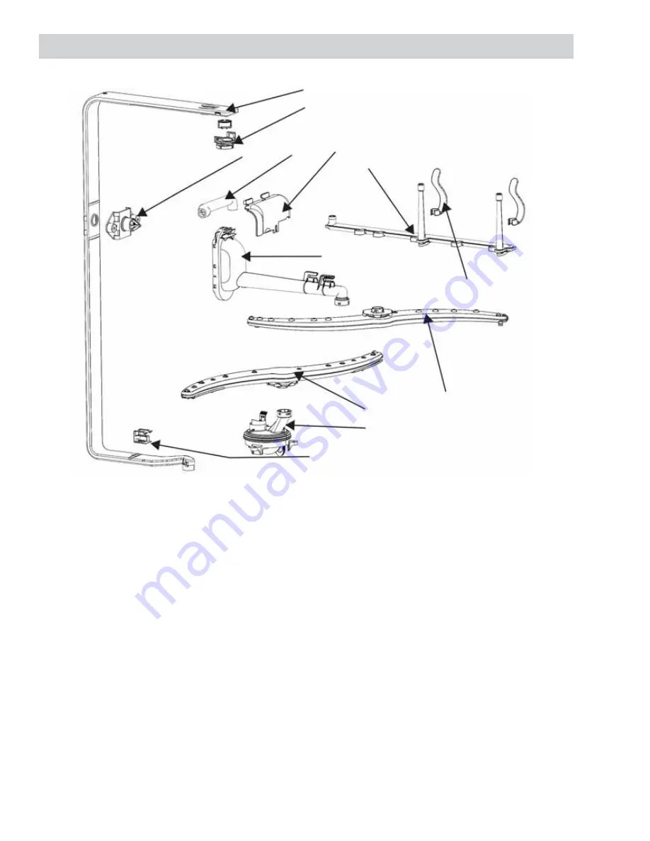 GE GDF510PxJ Series Technical Service Manual Download Page 58