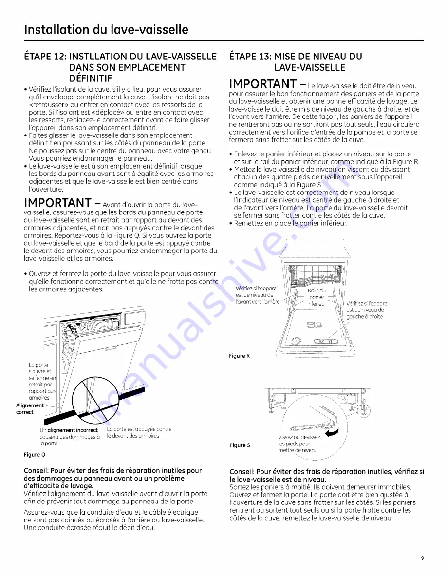 GE GDT550HGD0BB Installation Instructions Manual Download Page 25