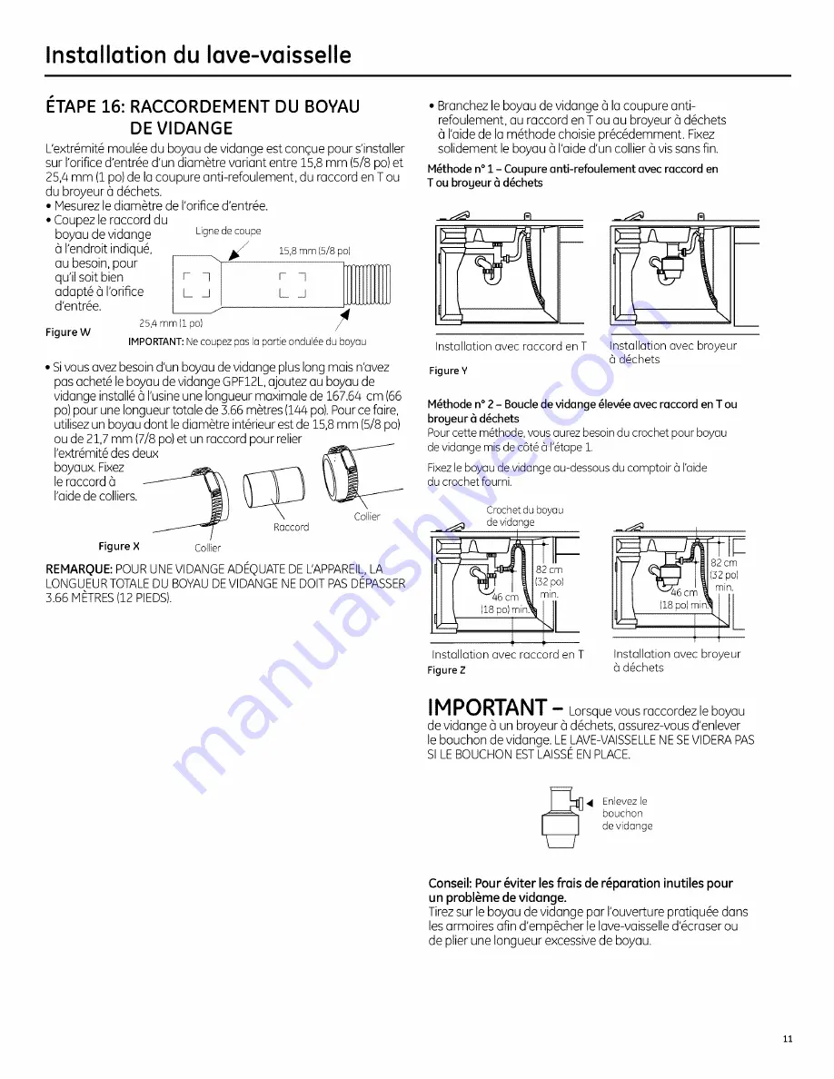 GE GDT550HGD0BB Installation Instructions Manual Download Page 27