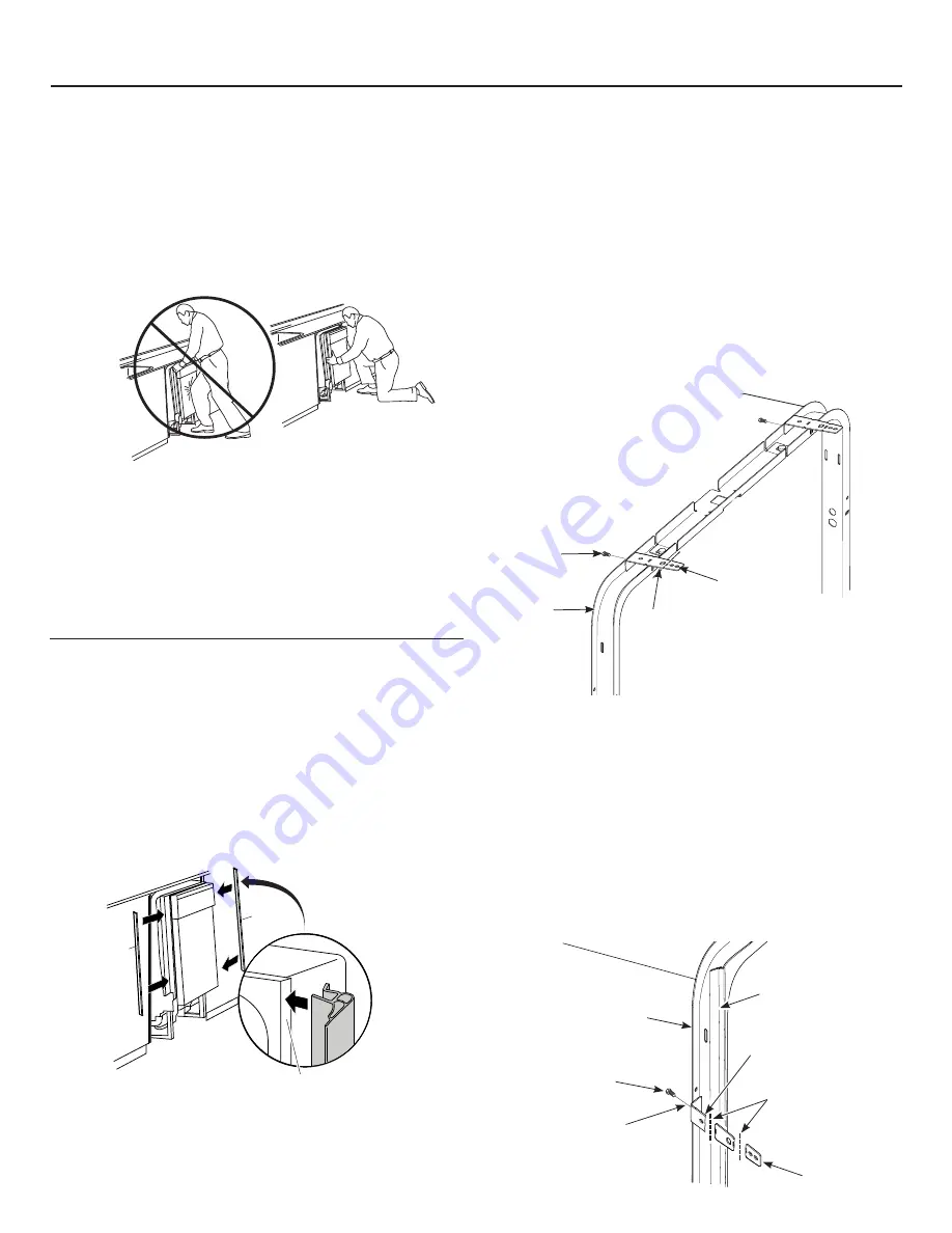 GE GDT550HGDWW Installation Instructions Manual Download Page 24