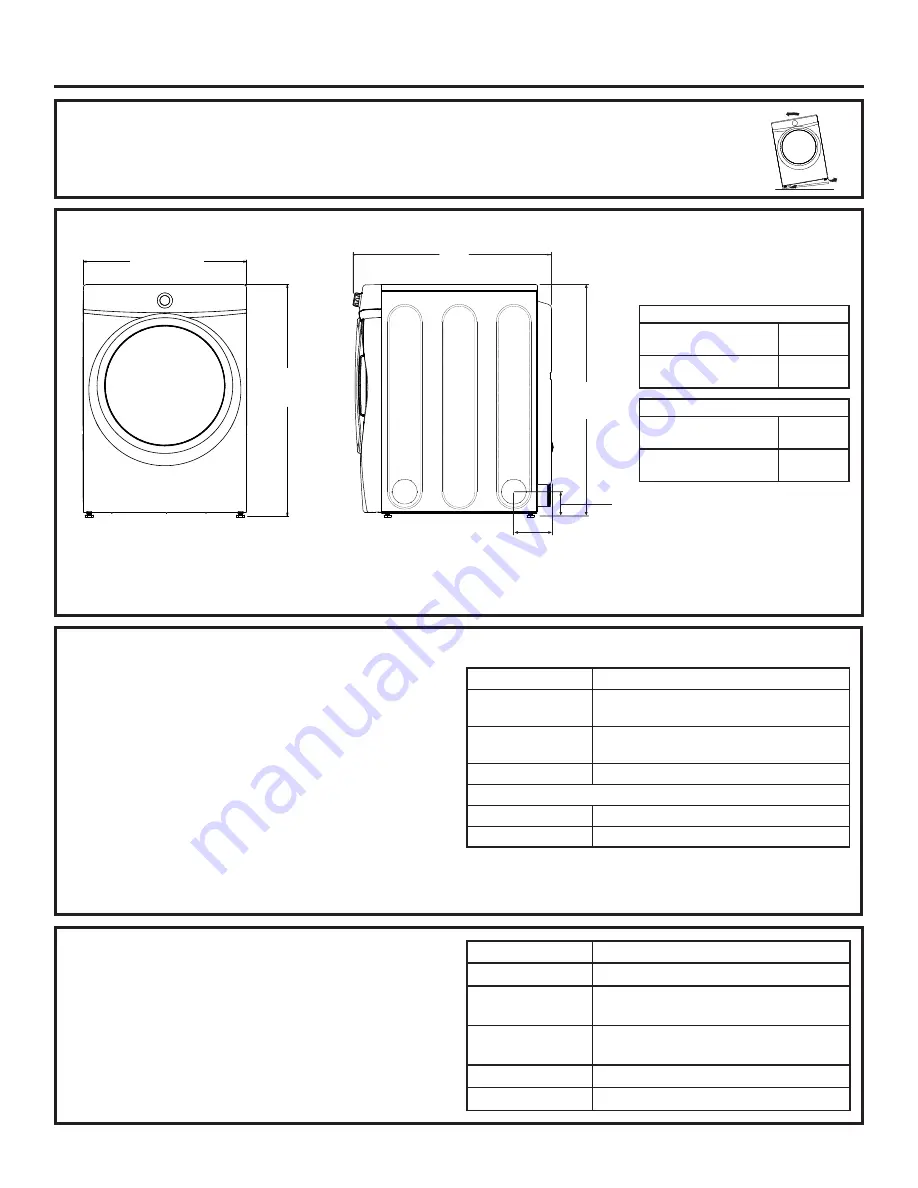 GE GFV55ESSNWW Installation Instructions Manual Download Page 18