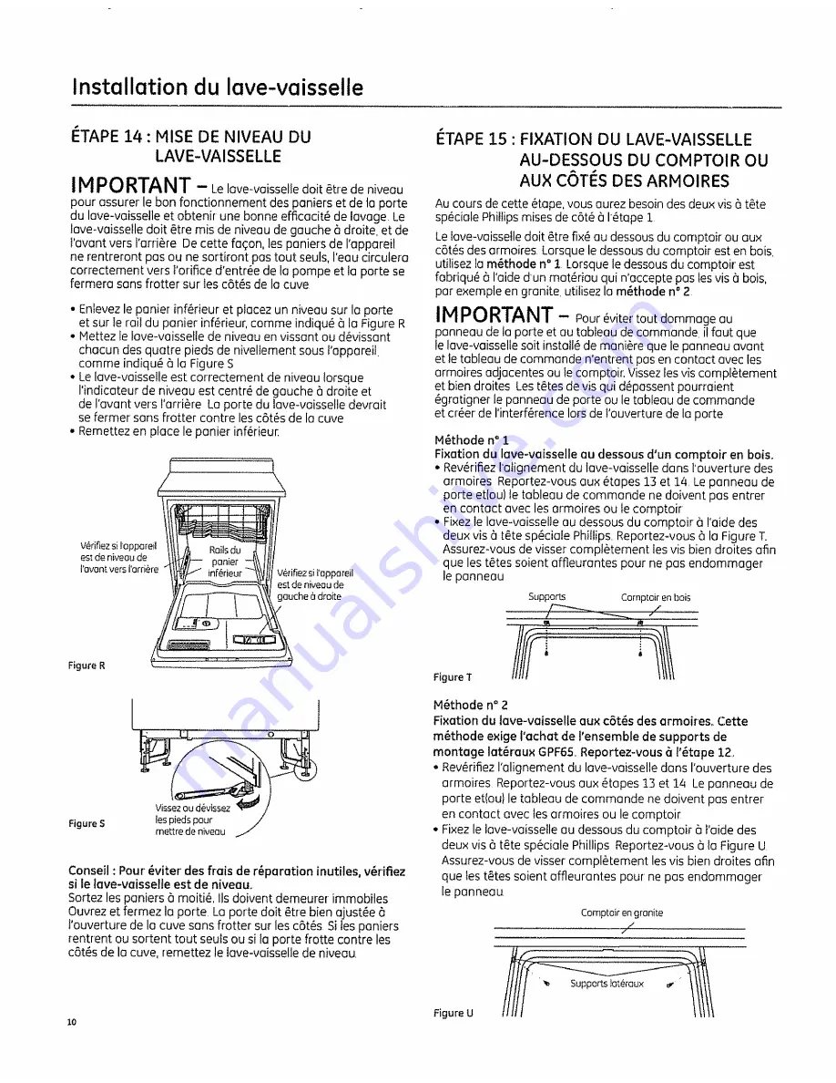 GE GLD4468R10SS Installation Instructions Manual Download Page 26