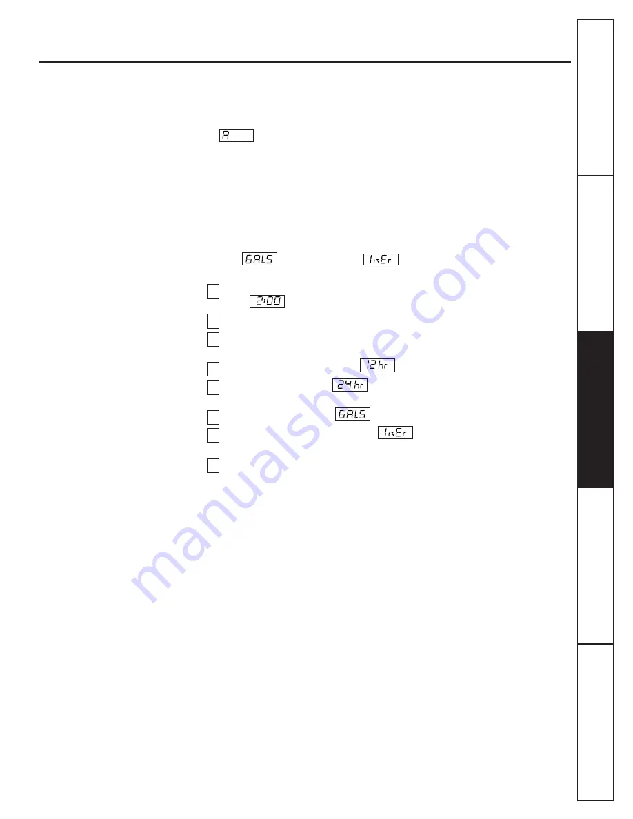 GE GNSF48A01 Installation And Owner'S Manual Download Page 21