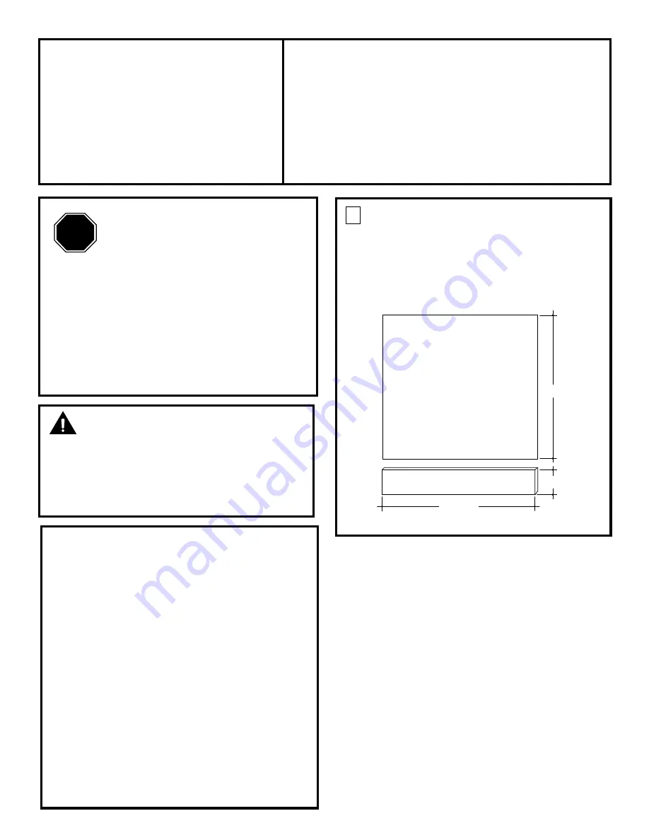 GE GPF325B Installation Instructions Manual Download Page 1