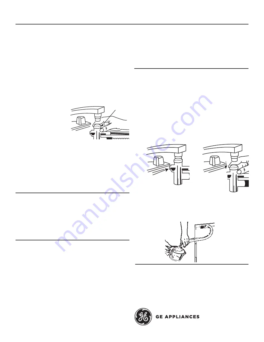 GE GPT225SGLWW Installation Instructions Manual Download Page 8